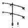 6 Monitor Desk Arm stand with Clamp & Grommet|Swivel and Tilt