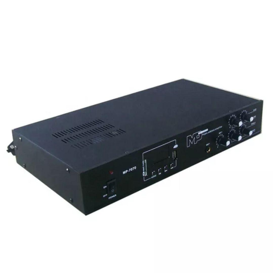 70 Watts Power Amplifier PA System: The Perfect Choice for Business Presentations, School Assemblies, and Parties - GADGET WAGON SPEAKERS