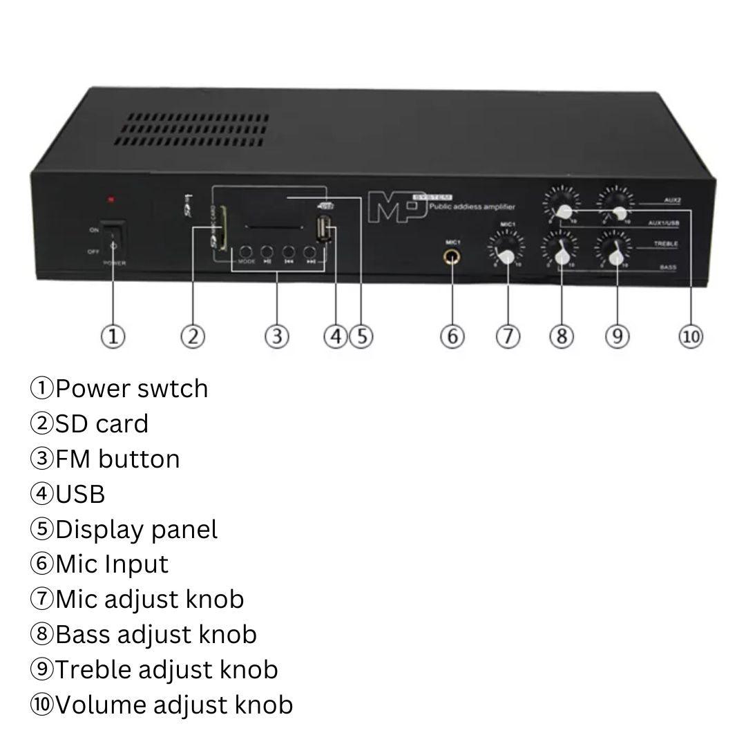 Pa system for store business