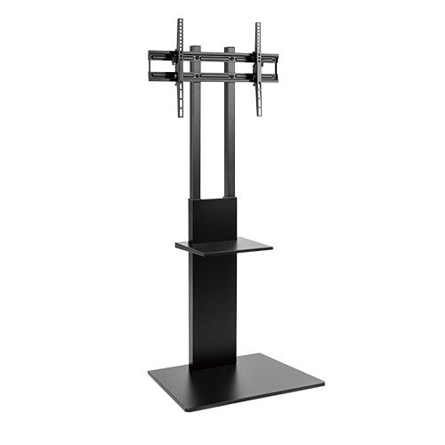 37 - 70" MODERN SLIM TV FLOOR STAND WITH EQUIPMENT SHELF FS16-46TD