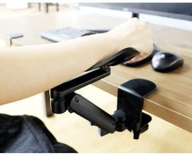 Computer Desk Arm Rest Ergonomic Arm Support Bracket 360° Rotating - GADGET WAGON