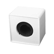 Cube Mic Flag for Branding - universal, suits all mics, for media, youtubers, television (Black) (MIC NOT INCLUDED) (White) - GADGET WAGON ACCESSORY_OR_PART_OR_SUPPLY