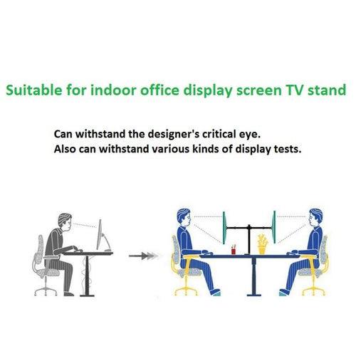 Dual Monitor Desk Stand 13 to 27" Swivel & tilt Table Top Stand - GADGET WAGON Monitor Arm