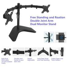 Dual Monitor Desk Stand 13 to 27