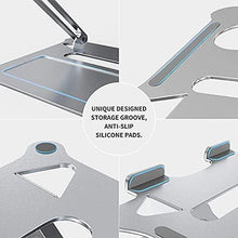 Ergonomic Laptop Stand Riser with Heat Vent Angle and Height | Improve Your Posture and Prevent Eye Strain - GADGET WAGON Laptop Risers & Stands