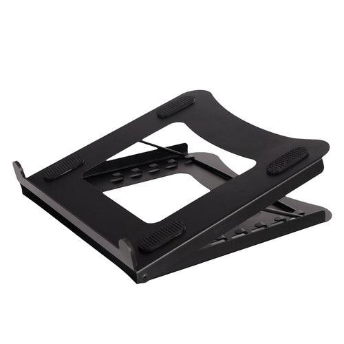 Foldable Laptop Riser & Stand, 5 Angle Adjustment, Steel, Heavy Duty - Made in India - GADGET WAGON Laptop Risers & Stands