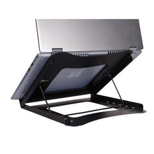 Foldable Laptop Riser & Stand, 5 Angle Adjustment, Steel, Heavy Duty - Made in India - GADGET WAGON Laptop Risers & Stands