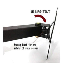 Gadget-Wagon 14-27 inches Corner Swivel Extendable Dual Arm Rotate and Swivel Monitor and TV Wall Mount Bracket (180 Degrees Motion) - GADGET WAGON TV Wall & Ceiling Mounts