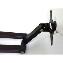 Gadget-Wagon 14-27 inches Corner Swivel Extendable Dual Arm Rotate and Swivel Monitor and TV Wall Mount Bracket (180 Degrees Motion) - GADGET WAGON TV Wall & Ceiling Mounts