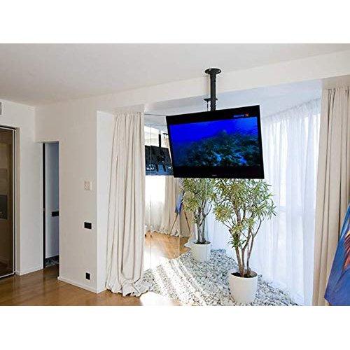 Gadget-Wagon 24-43" Ceiling Wall Mount LED LCD Bracket Stand with Tilt and Angle Adjustment, MAX VESA 400 X 400 - GADGET WAGON CE