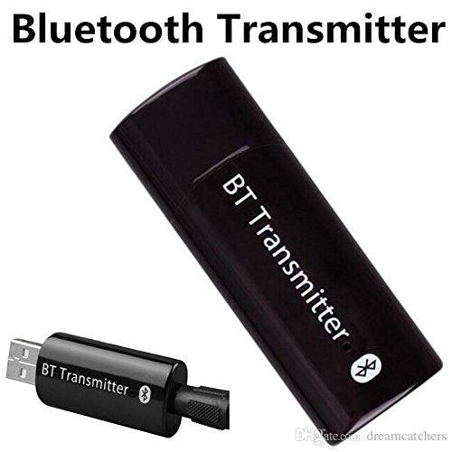 Gadget-Wagon 3.5mm Wireless USB Bluetooth Audio Transmitter Music Stereo Adapter for iPhone 6s, Samsung, Computer, TV, Tablet and Speaker (YPF-001) - GADGET WAGON CE