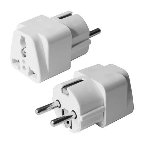 Germany schuko Converter Plug Multi Country Input Travel Adaptor - GADGET WAGON Audio & Video Cables , Connectors