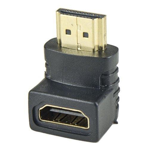 HDMI 90 L Shape Male to Female Adapter - GADGET WAGON Audio & Video Cables , Connectors