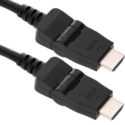 5 meters HDMI A Male to HDMI A male cable 3D 1.4V 180 degree rotation 16.4 feet