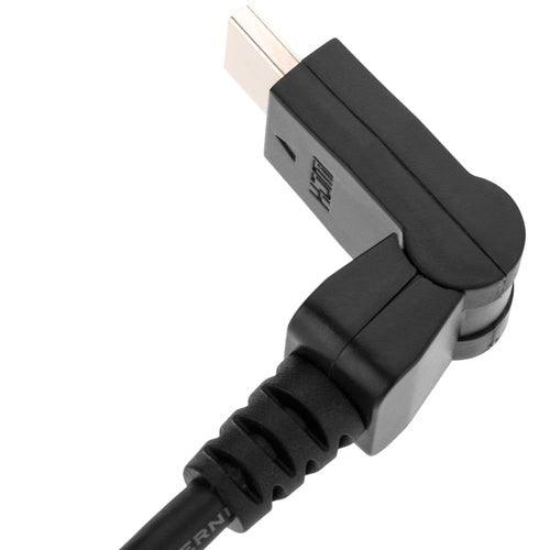 5 meters HDMI A Male to HDMI A male cable 3D 1.4V 180 degree rotation 16.4 feet