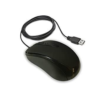 HP Wired Mouse USB Optical with Gel Mousepad 2U2H5P3 DPI 1200 - GADGET WAGON Mice & Trackballs