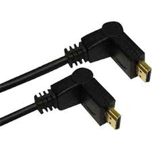 Right Angle HDMI Cable 1.4v Bend 19 Pin Male to Male