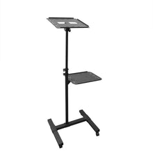 Laptop & Projector Cart trolley with wheels Projector Stand Rolling Height Adjustable - GADGET WAGON