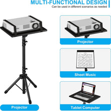 Laptop & Projector Tripod Floor Stand Adjustable Height 2- 4 feet - GADGET WAGON