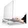 Laptop Riser Stand  Aluminium, Ergonomic with Rubber pads
