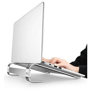 Laptop Riser Stand 14 13.3 13 15.6 17 inch Aluminium , Ergonomic - GADGET WAGON Laptop Risers & Stands