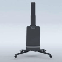 LED TV Motorised Tv Trolley Alumunium 75 85 Inches Interactive panel Cart NB TW85 - GADGET WAGON TV CARTS