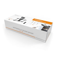 LUMI Motorised Flip Down TV Ceiling Mount for 32-75 Inch TVs with swivel PLB-M0546S - GADGET WAGON TV Wall & Ceiling Mounts