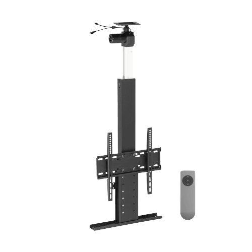 LUMI Motorized TV Ceiling Mount for 32-75 Inch TVs with Swivel LP78-44M - GADGET WAGON TV Wall & Ceiling Mounts