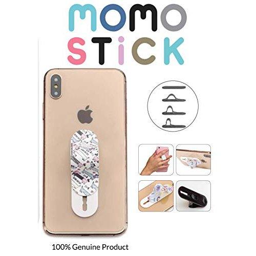 MomoStick Stand and Finger Grip for Smartphones and Tablets (Bow Wow) - GADGET WAGON PHONE_ACCESSORY
