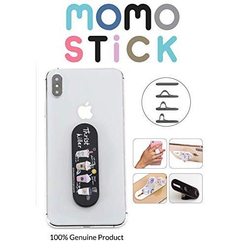 MomoStick Stand and Finger Grip for Smartphones and Tablets (Thirst Killer) - GADGET WAGON PHONE_ACCESSORY
