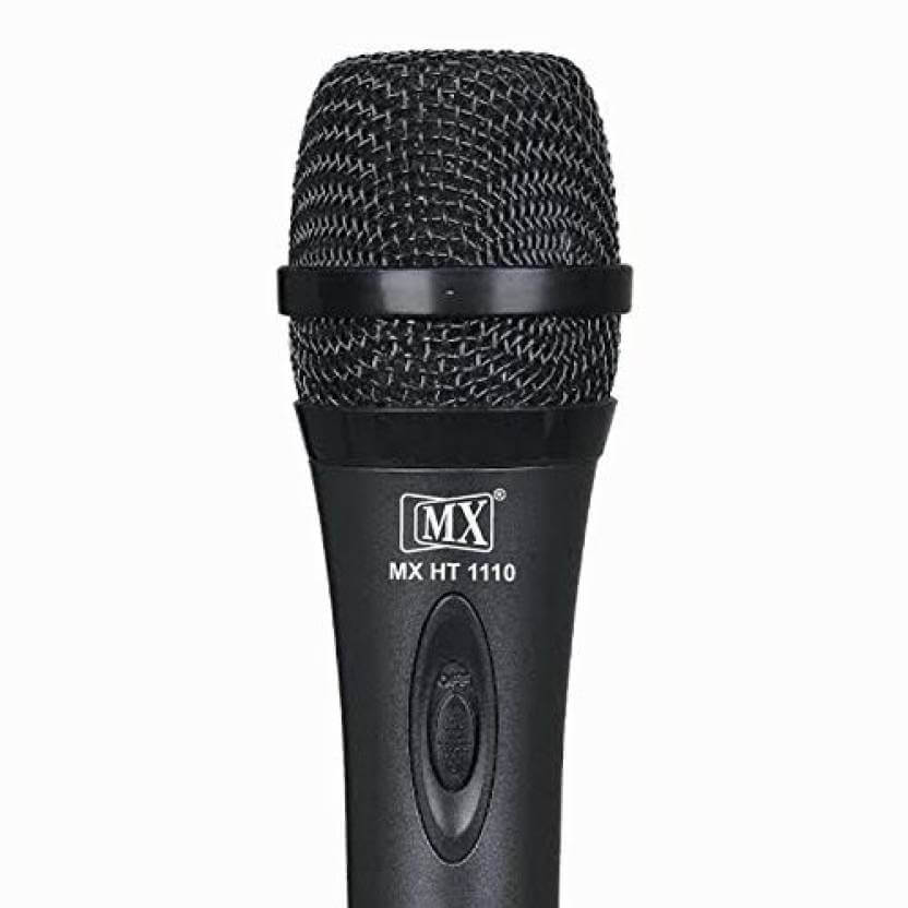 Mx Dynamic Mic Cardioid Vocal Multi-Purpose Plastic Microphone Xlr To1/4 Inches Cable HT1110 - GADGET WAGON MICROPHONE