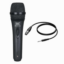 Mx Dynamic Mic Cardioid Vocal Multi-Purpose Plastic Microphone Xlr To1/4 Inches Cable HT1110 - GADGET WAGON MICROPHONE