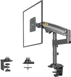 NB 17 - 35" Gas Strut Monitor Arm Desk Mount Desktop Spring H100 - GADGET WAGON Gas Spring Arm