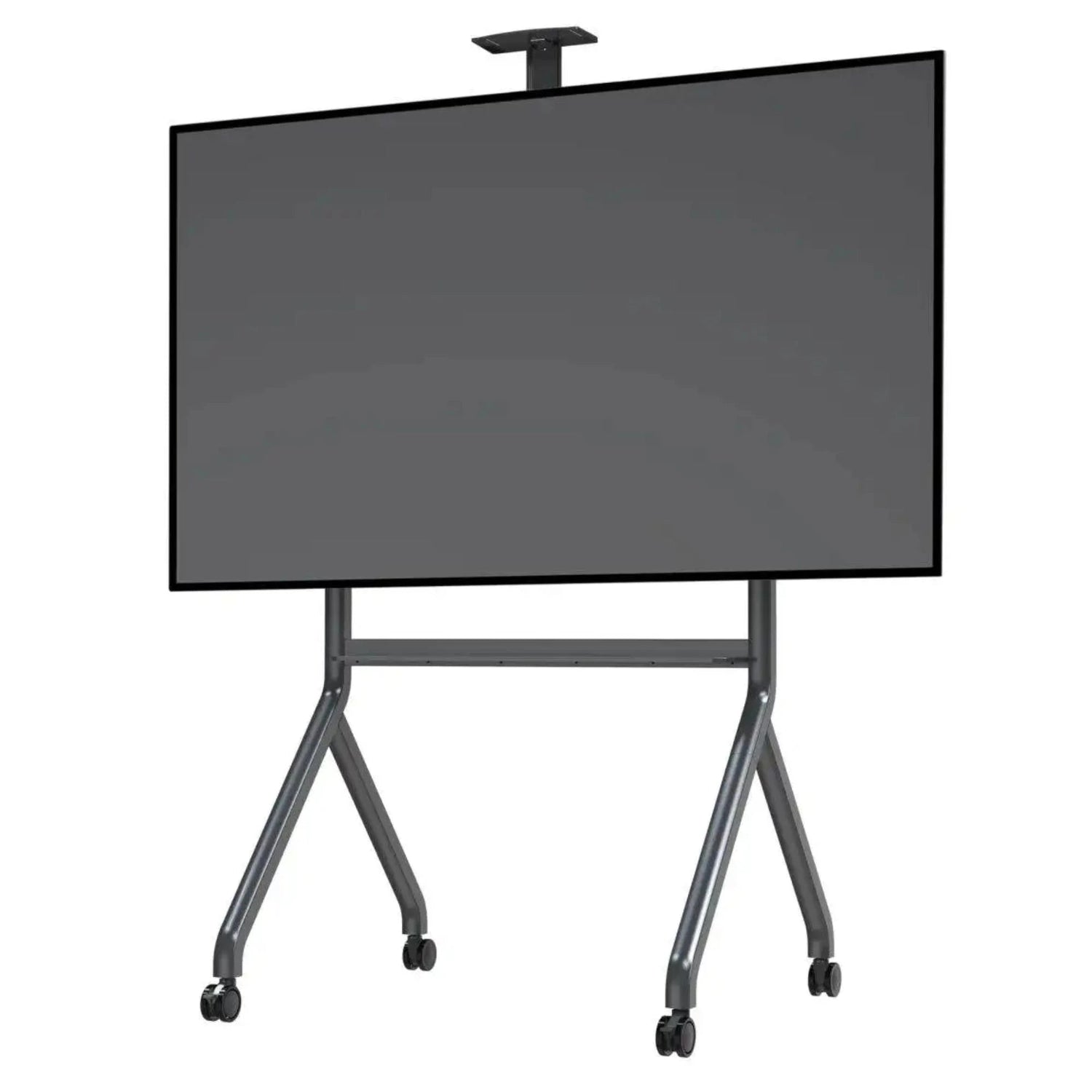 NB 60 to 100 Inch Interactive Display Trolley Stand | 90.9kg Capacity, VESA 900x600mm P200 - GADGET WAGON TV CARTS