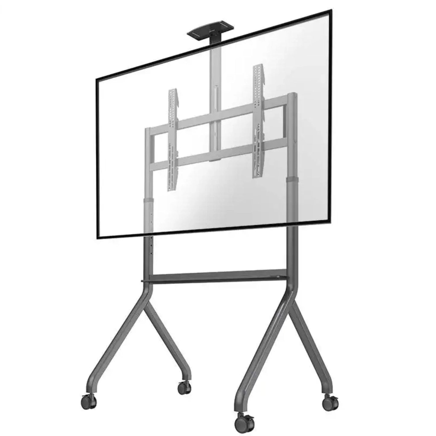 NB 60 to 100 Inch Interactive Display Trolley Stand | 90.9kg Capacity, VESA 900x600mm P200 - GADGET WAGON TV CARTS