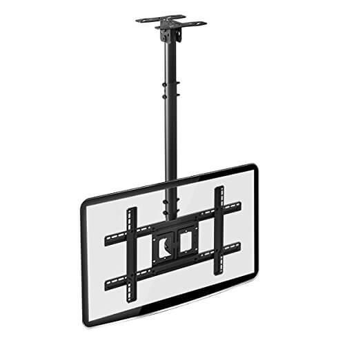 NB Ceiling TV Mount for 49-75 Inch TVs | Versatile 2-5 Feet Extension Range | Easy Installation - GADGET WAGON ACCESSORY_OR_PART_OR_SUPPLY