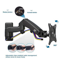 NB Monitor Wall Mount Gas Strut 17 - 35 Inches Flexi LCD / LED TVs F150 - GADGET WAGON Gas Spring Arm