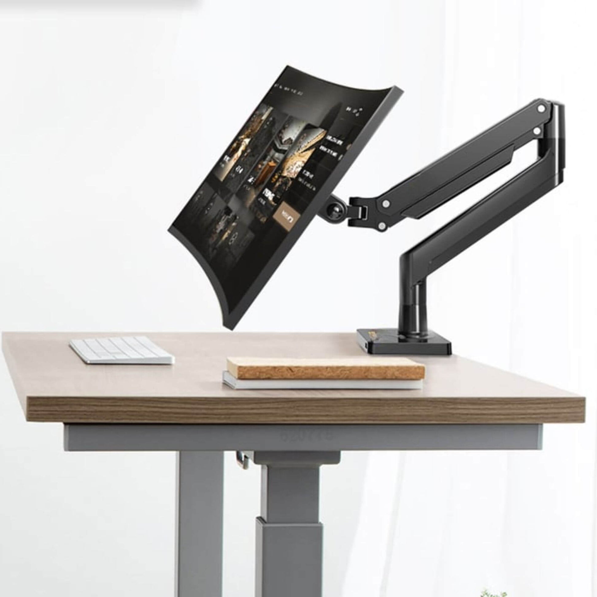NB North Bayou 22-40" Monitor Arm Full Motion Gas Spring | G45 - GADGET WAGON