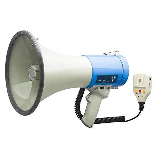 Rechargeable Megaphone 50W with Siren - Loud Speaker 800m Range - GADGET WAGON MEGAPHONE