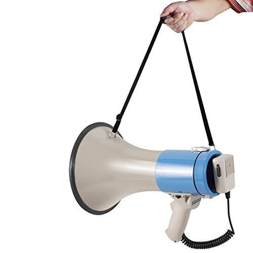 Rechargeable Megaphone 50W with Siren - Loud Speaker 800m Range - GADGET WAGON MEGAPHONE