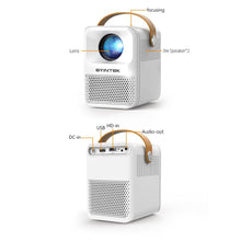 Smart Portable Projector 1080P Rechargeable LCD Android 4K C750 - GADGET WAGON