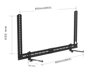Soundbar Bracket Wall Mount Adjustable Universal - GADGET WAGON