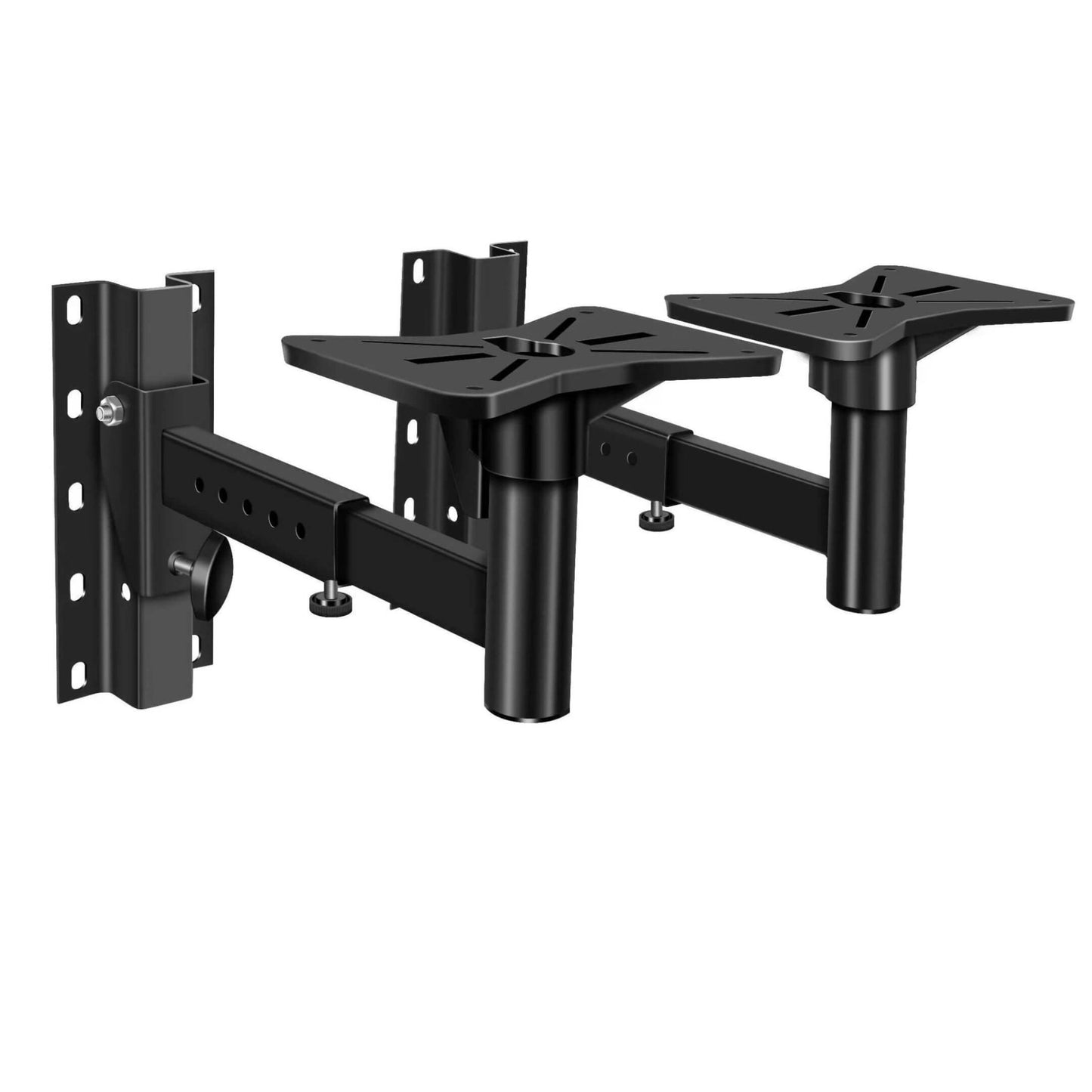 Speaker Wall Mounts with Swivel & Tilt (2 Pack) Universal - GADGET WAGON Speaker Stands & Mounts