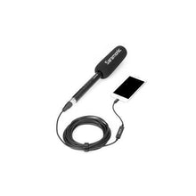 Super Uni Directional Electret Condenser mobile Microphone for interviews, youtubers , titkok , reporters, journalist - GADGET WAGON MICROPHONE