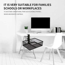 Swivel Cable Management Tray Organizer Under Desk for Office and Home No Drill - GADGET WAGON Desk Arm