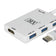 TYPE ‘C’ MALE TO HDMI FEMALE + 3 USB FEMALE PORT (3.0V) + MICRO USB FEMALE PORT – 10 CM CABLE MX 3586