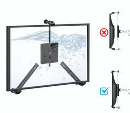 VESA Adapter Fixing Bracket Monitor Holder Support 17 to 27 INCH NO MOUNTING Hole Monitor LCD Display Mount - GADGET WAGON Electronics